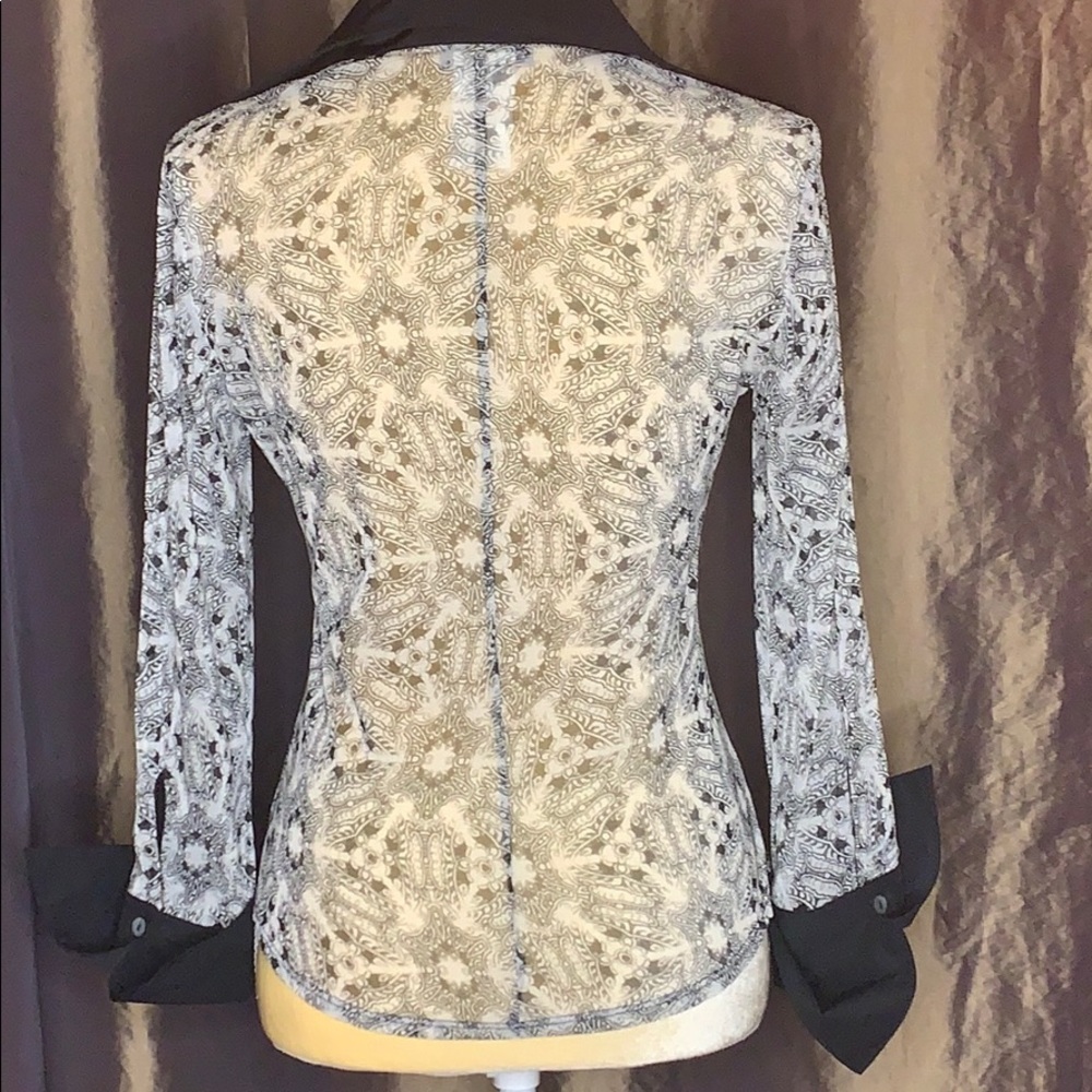 Bebe sheer shirt - Picture 3 of 7